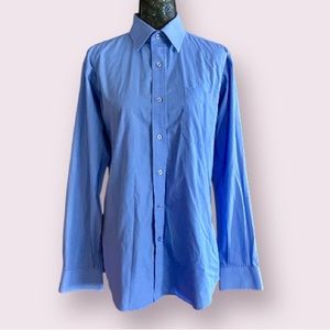 Angelo Rossi Light Blue Modern Fit Dress Shirt